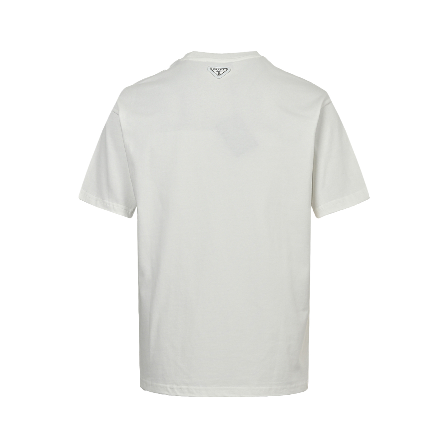 Prada 25ss anchor triangle print short sleeve