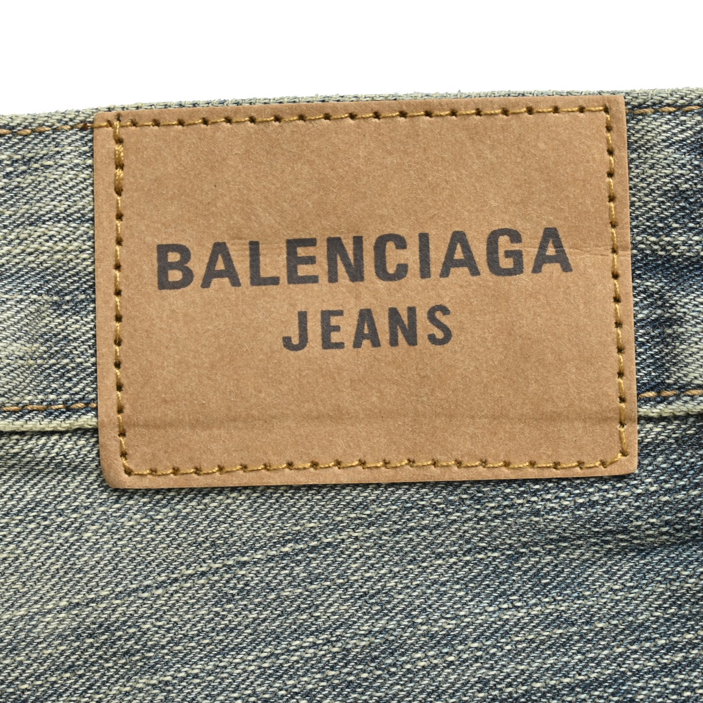 Balenciaga 25ss Pull-up Bamboo Vertical Stripe Jeans