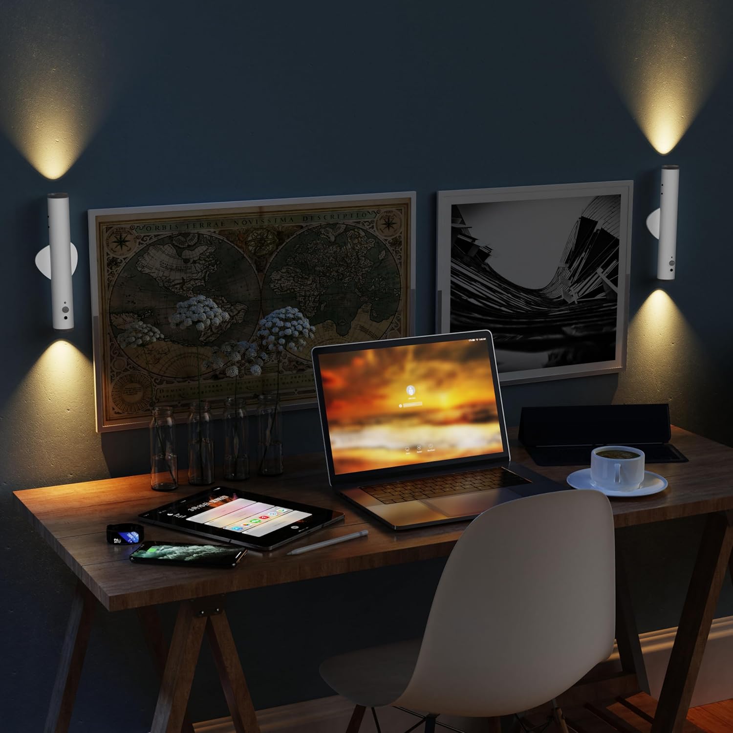 🔥New Year Specials🔥Motion Sensor Night Lights, Magnet Body Sensor Hallway LED Wall Lights