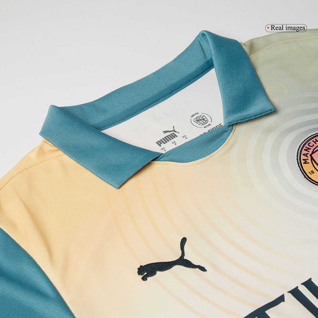 Manchester City Football Jersey Fourth Away Custom Shirt 