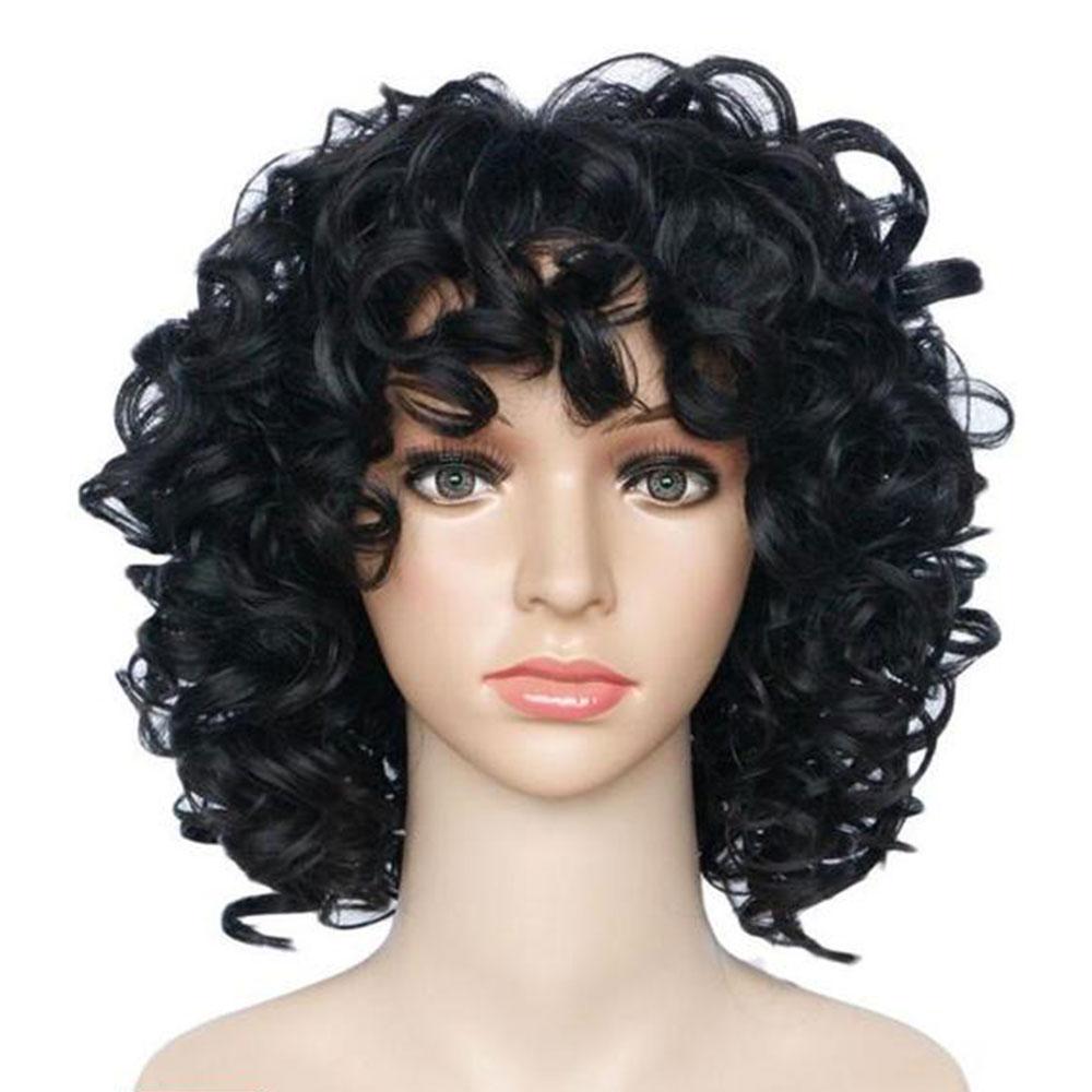 Luna Collar Length Deep Wavy Bob Hair Wig with Bangs for Women