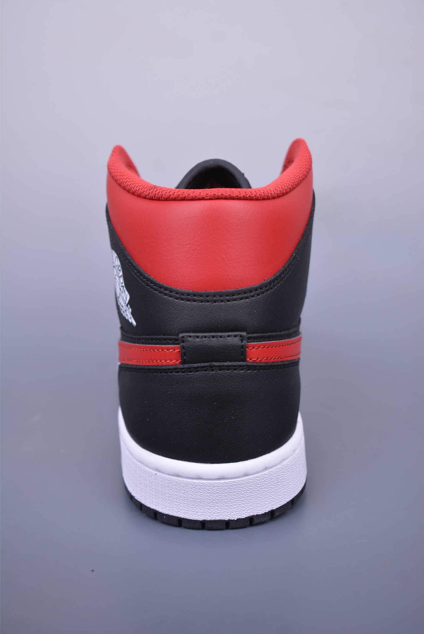 Nike Air Jordan 1 Mid AJ1 Basketball Shoes Black and Red DQ8426-067