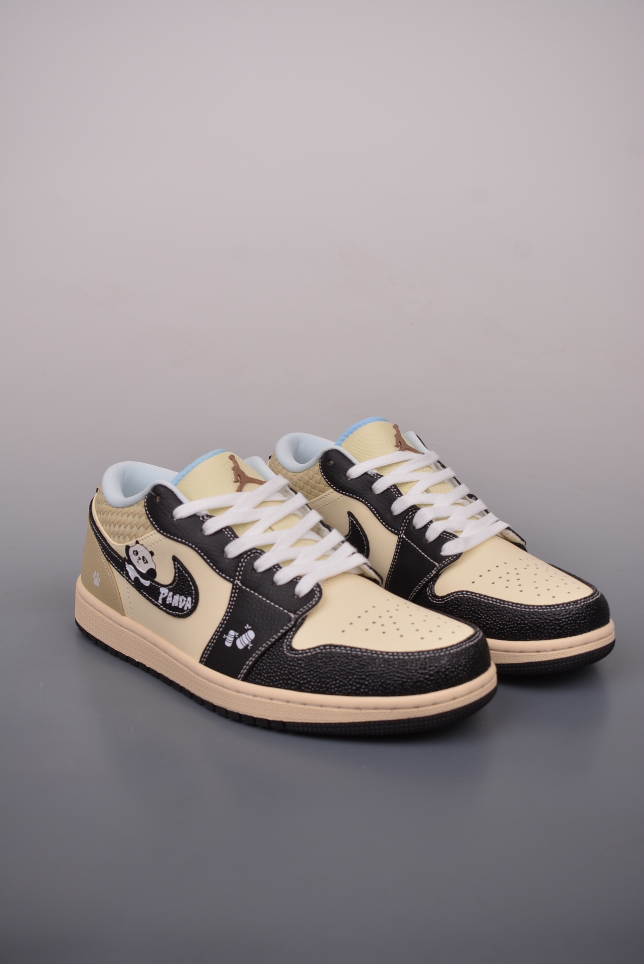 Air Jordan 1 Low SE Coconut Milk Black Panda HQ3437-101