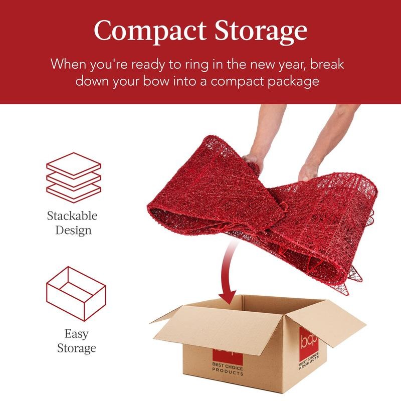 💥ON SALE💥Pre-Lit Christmas Bow