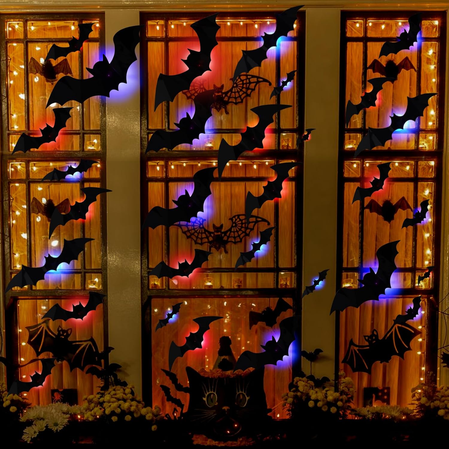 🔥On Sale🔥12pcs/set 3D Bat Design LED Decoration🔥Buy 4 Sets FREE SHIPPING