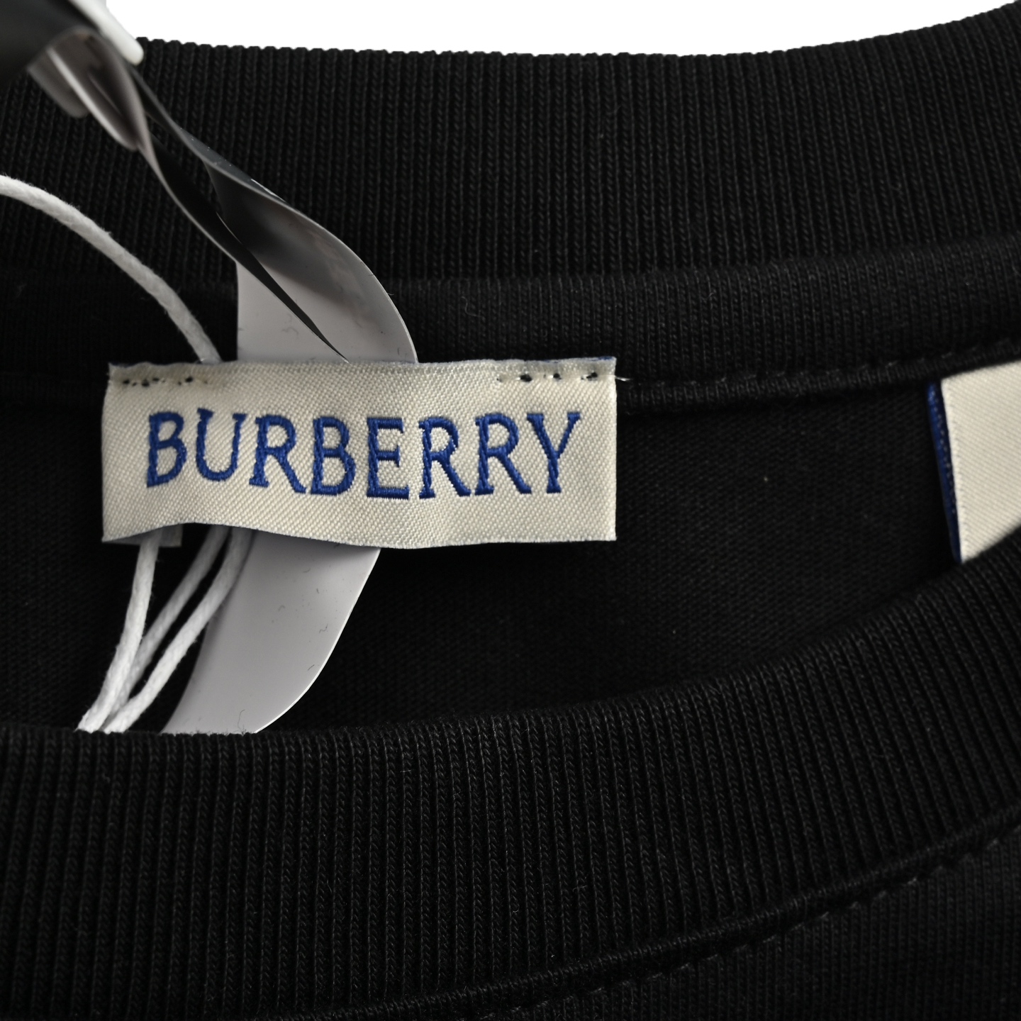Burberry Checked Pocket Laminating Letter Short Sleeve