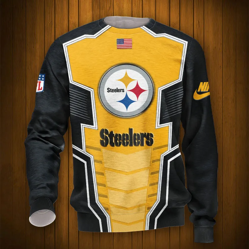 PITTSBURGH STEELERS 3D HOODIE TTB4325