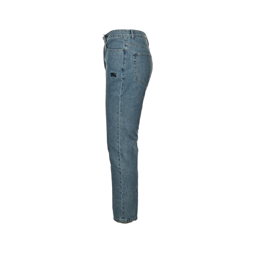 Burberry & Supreme Warhorse Embroidered Jeans