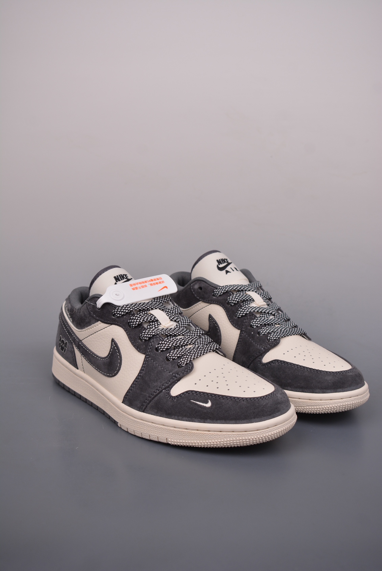 Kaws x Nike Air Jordan 1 Low OG Dark Grey Off-White SJ9950-047