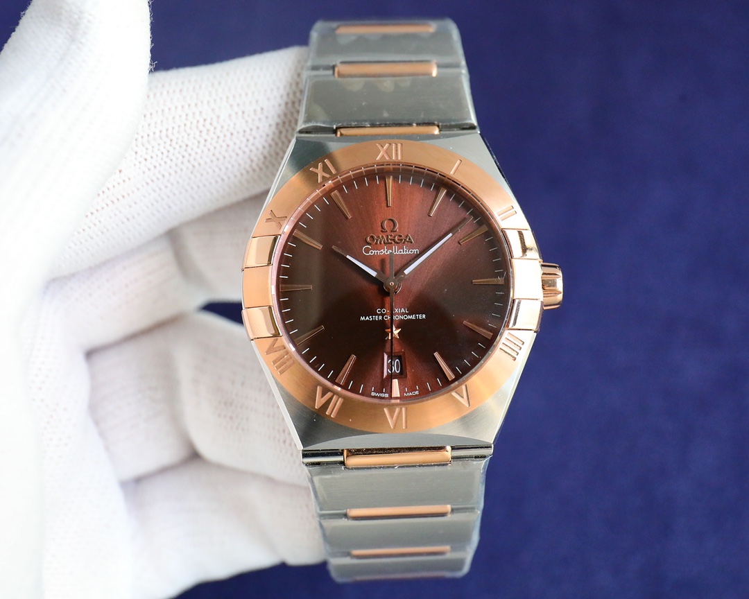 Omega fifth generation constellation series men's watch
