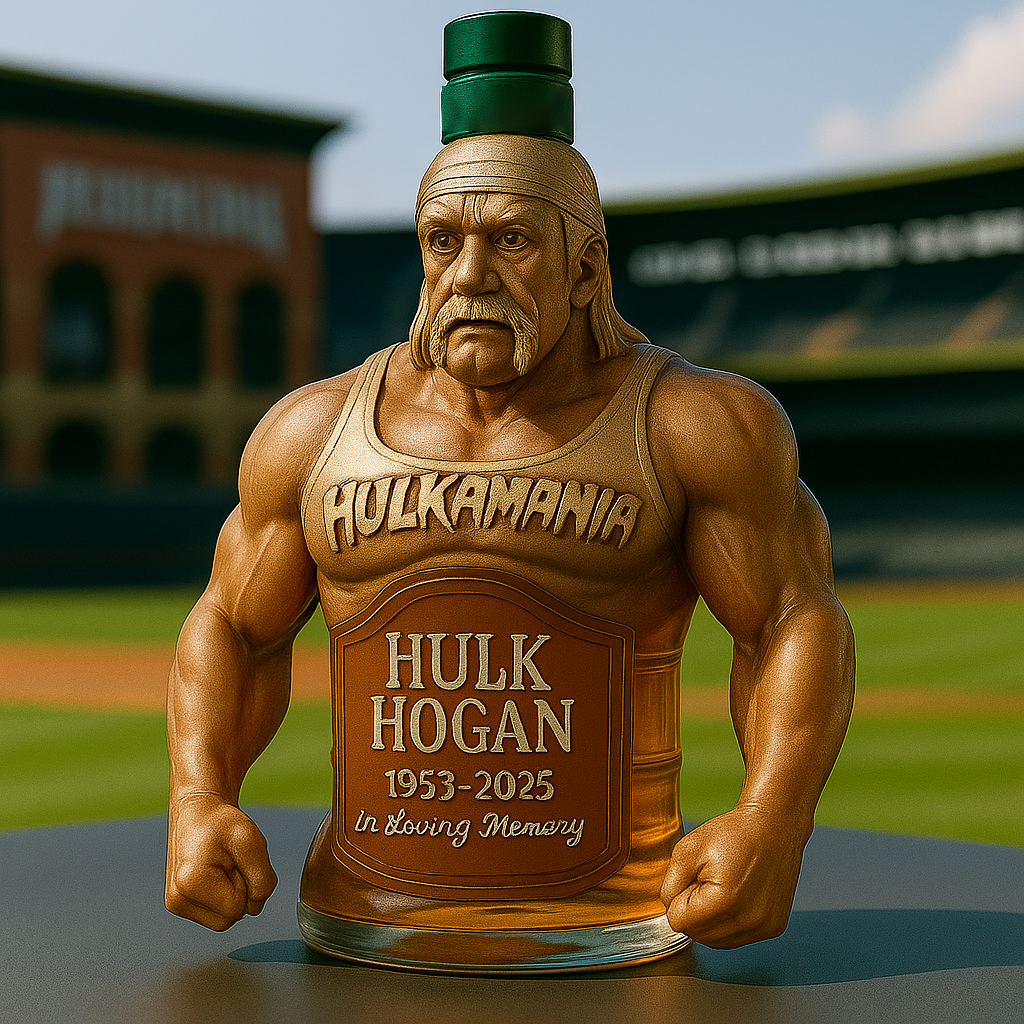 Hulk Hogan Commemorative Tribute Bottle - 1953-2025