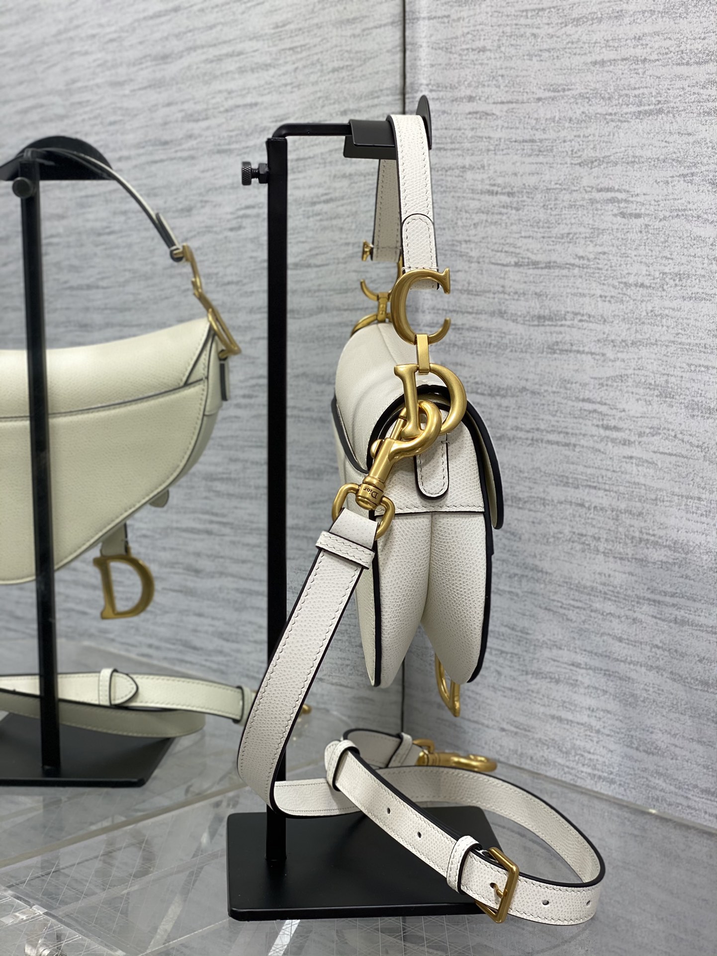 Dior CD Saddle Classic Saddle Bag