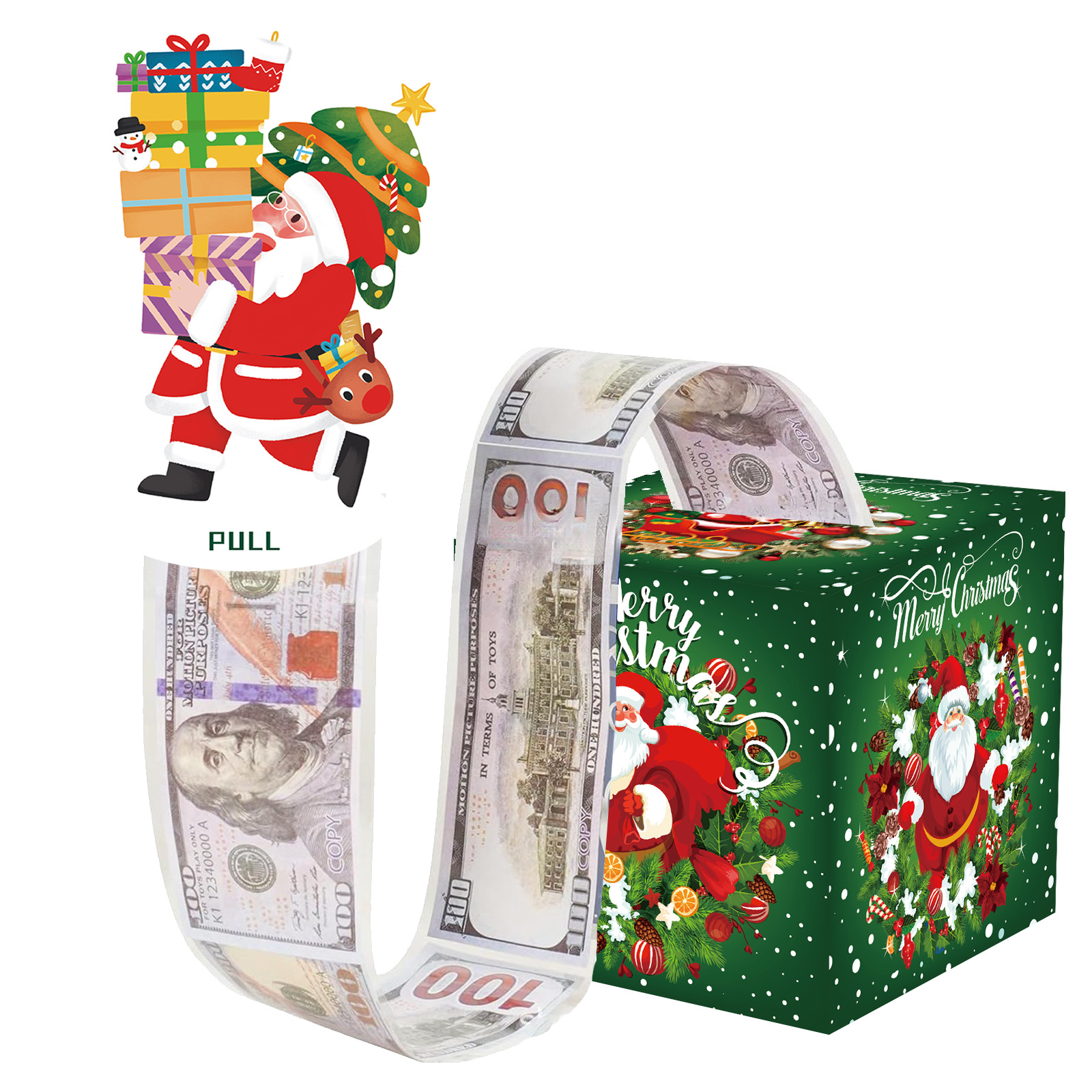 🎄Early Christmas Sale 49% OFF🎄Christmas Money Box for Cash Gift