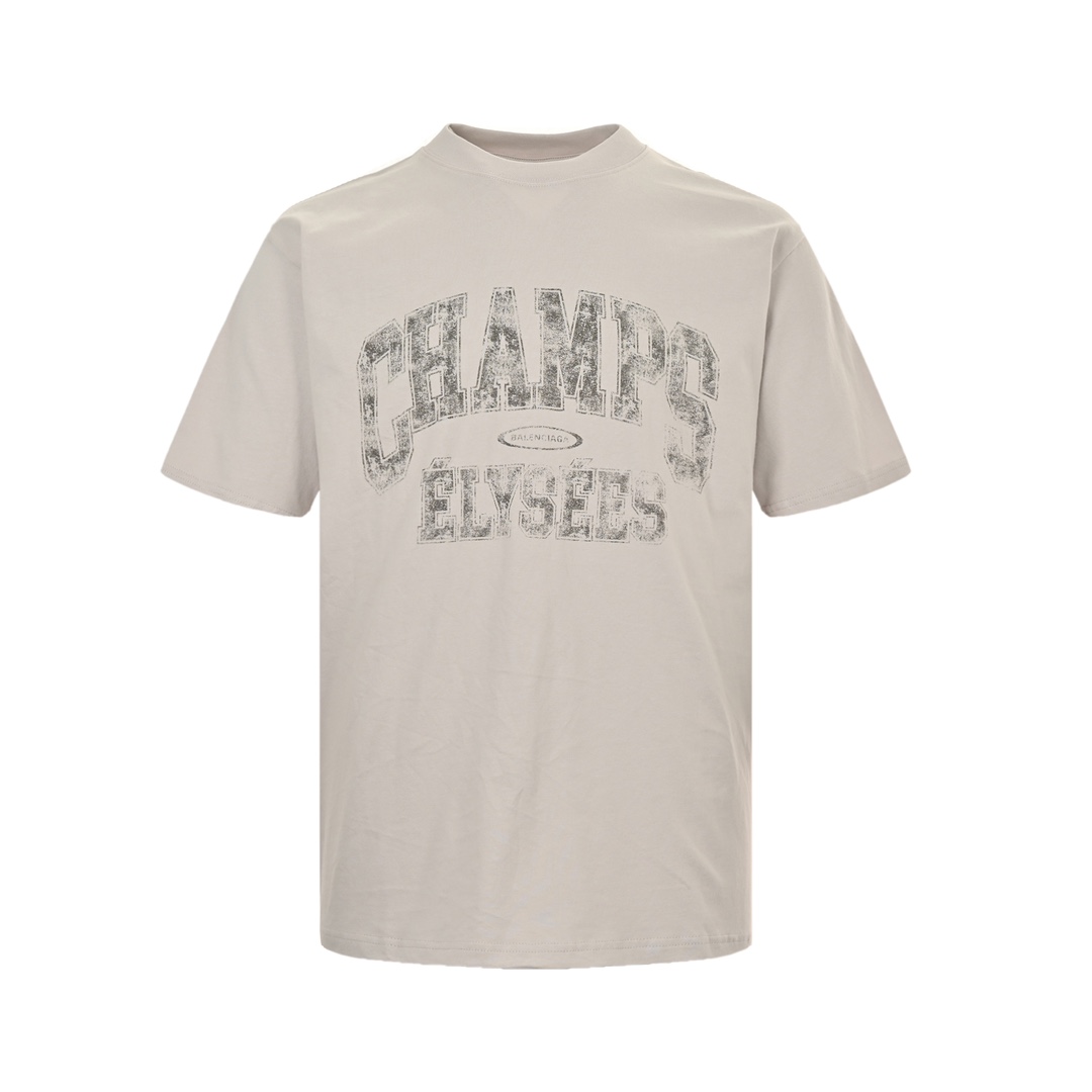 Balenciaga 24ss blurred letters distressed print
