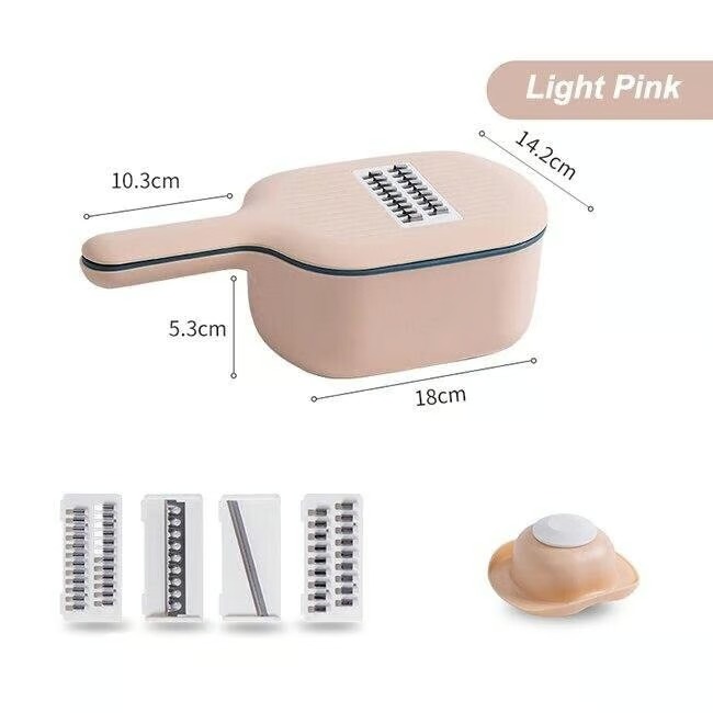 🔥Multifunctional Cutting Tool🔥4-in-1 Vegetable Cutter and Grater