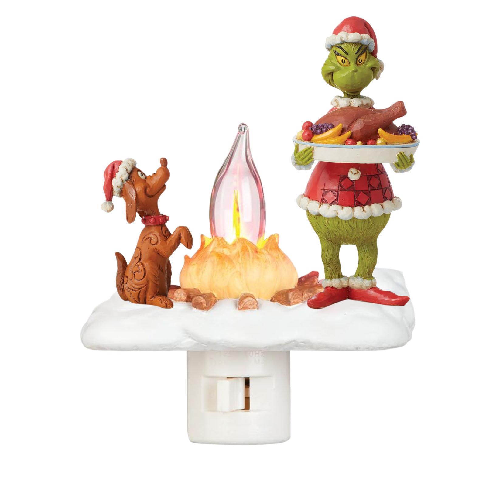 🎅🔥Christmas Santa Claus Campfire Nightlight