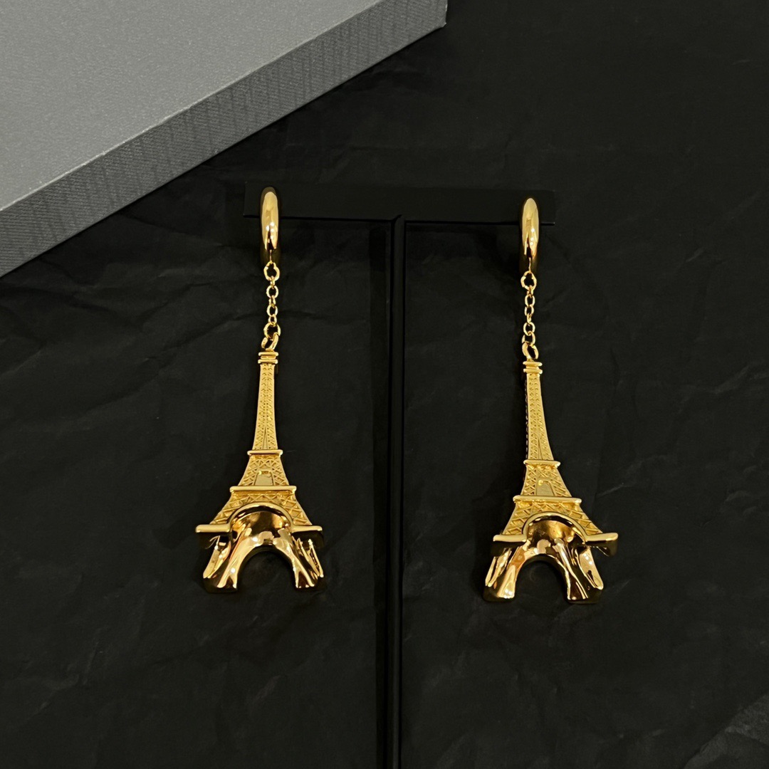 Balenciaga Eiffel Tower Earrings