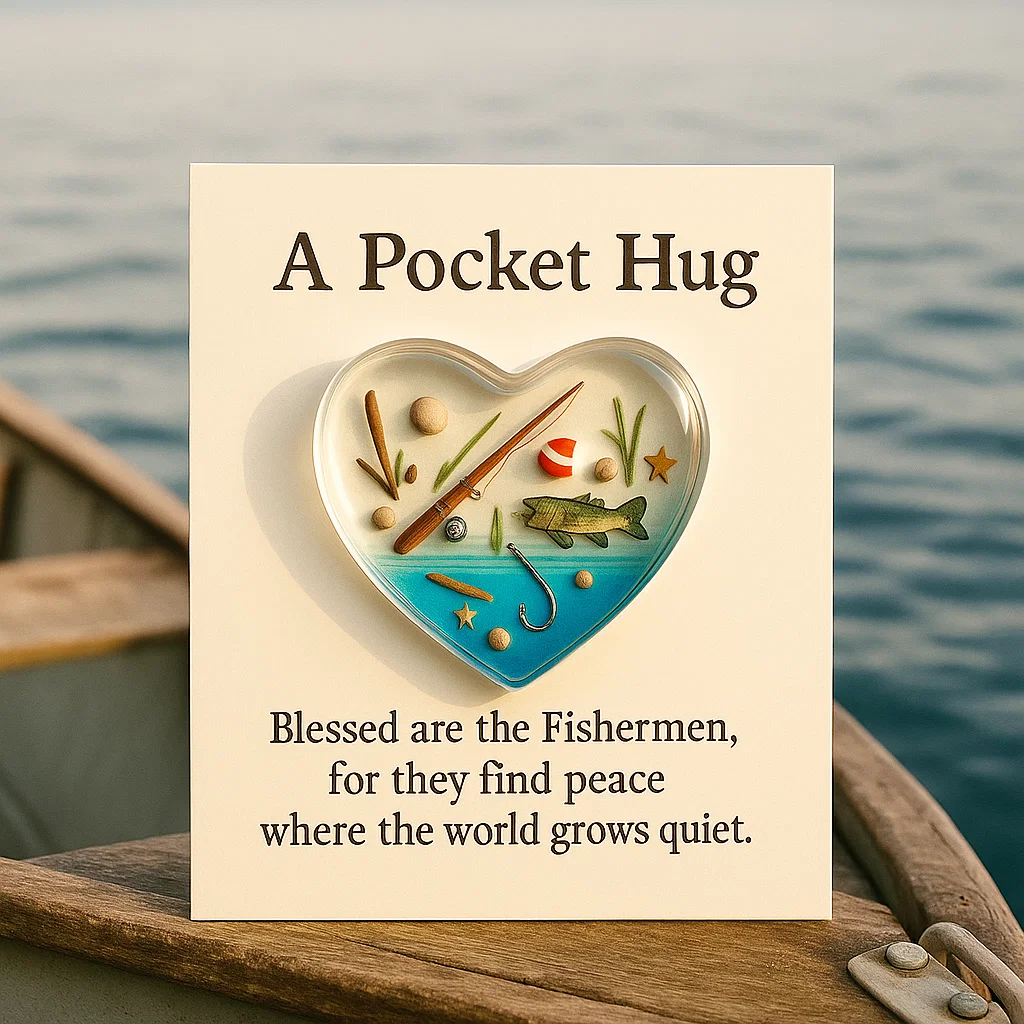 Fisherman’s Pocket Hug With Inspirational Gift Cards💌
