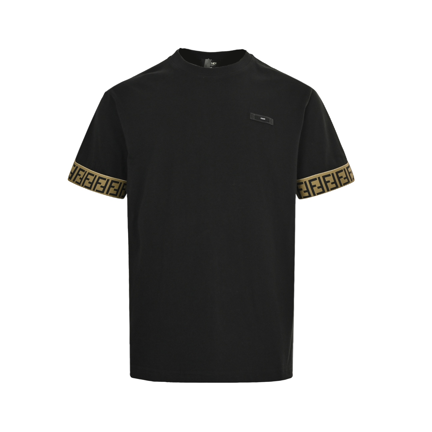 Fendi 25ss rubber logo webbing short sleeves