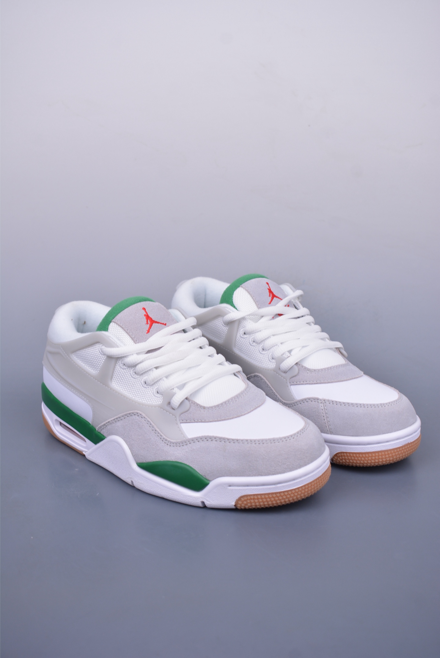 Nike Air Jordan 4 RM Reflective Basketball Shoes Gray Green FQ7939-103