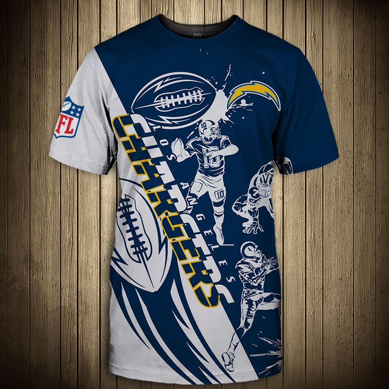 LOS ANGELES CHARGERS 3D HOODIE LLAC002