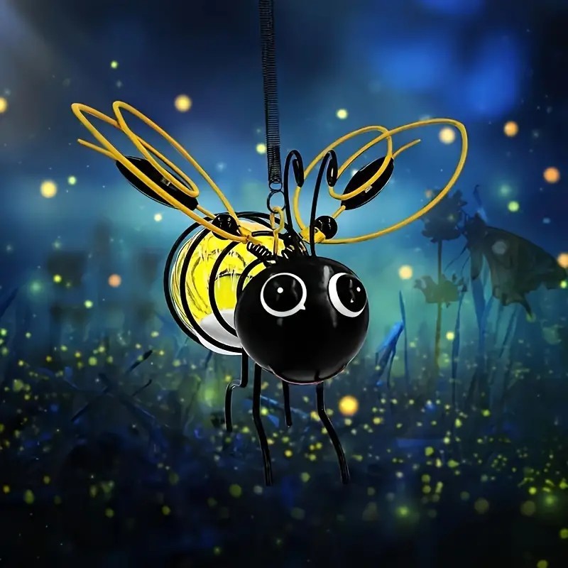 🎉🎉Garden courtyard decoration simulation insect chandelier🐦🐞🦋🦩🐝