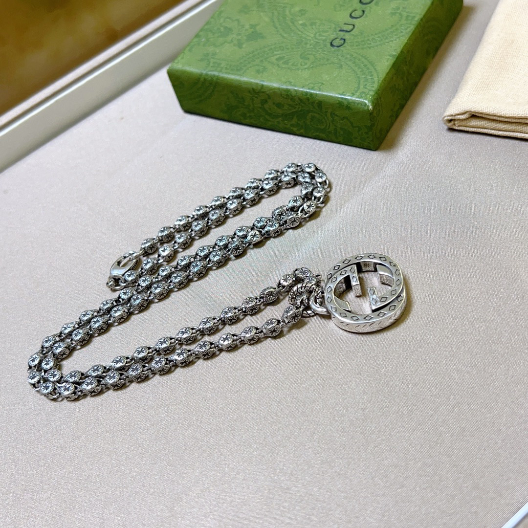 Gucci Anger Forest GG Vintage Necklace