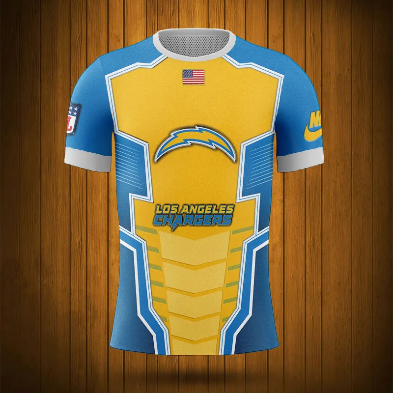 LOS ANGELES CHARGERS 3D HOODIE TTB4316