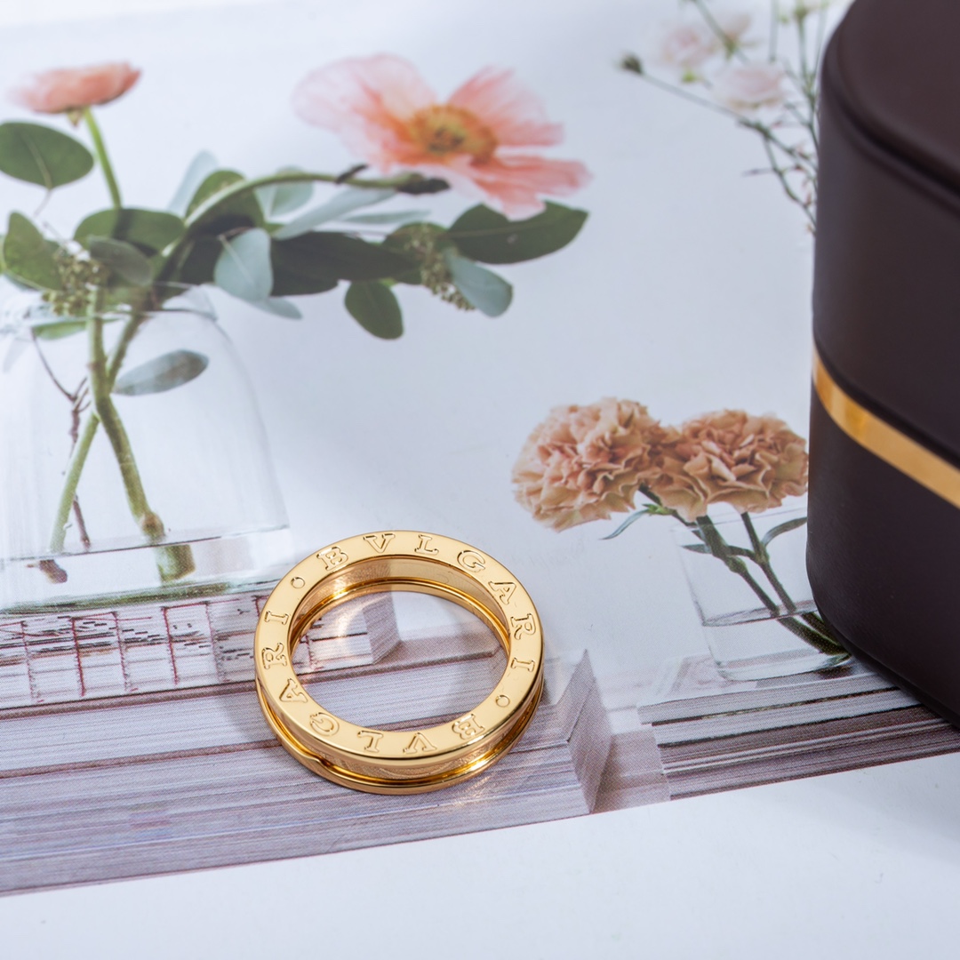 Bulgari zero single band diamond-free ring