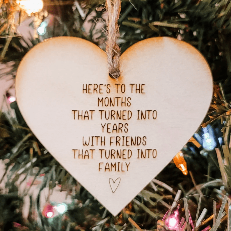 Friend Christmas Ornament