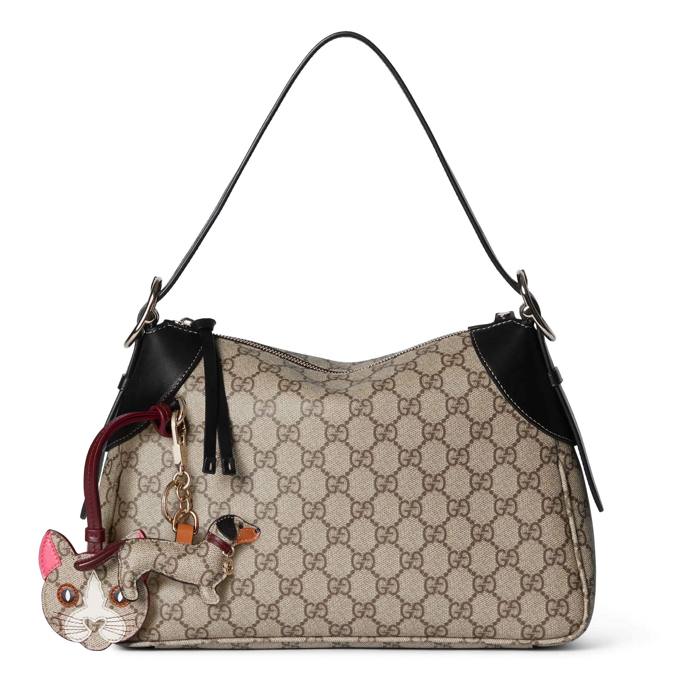 Gucci GG Emblem Medium Shoulder Bag815216 FAD6L 9741