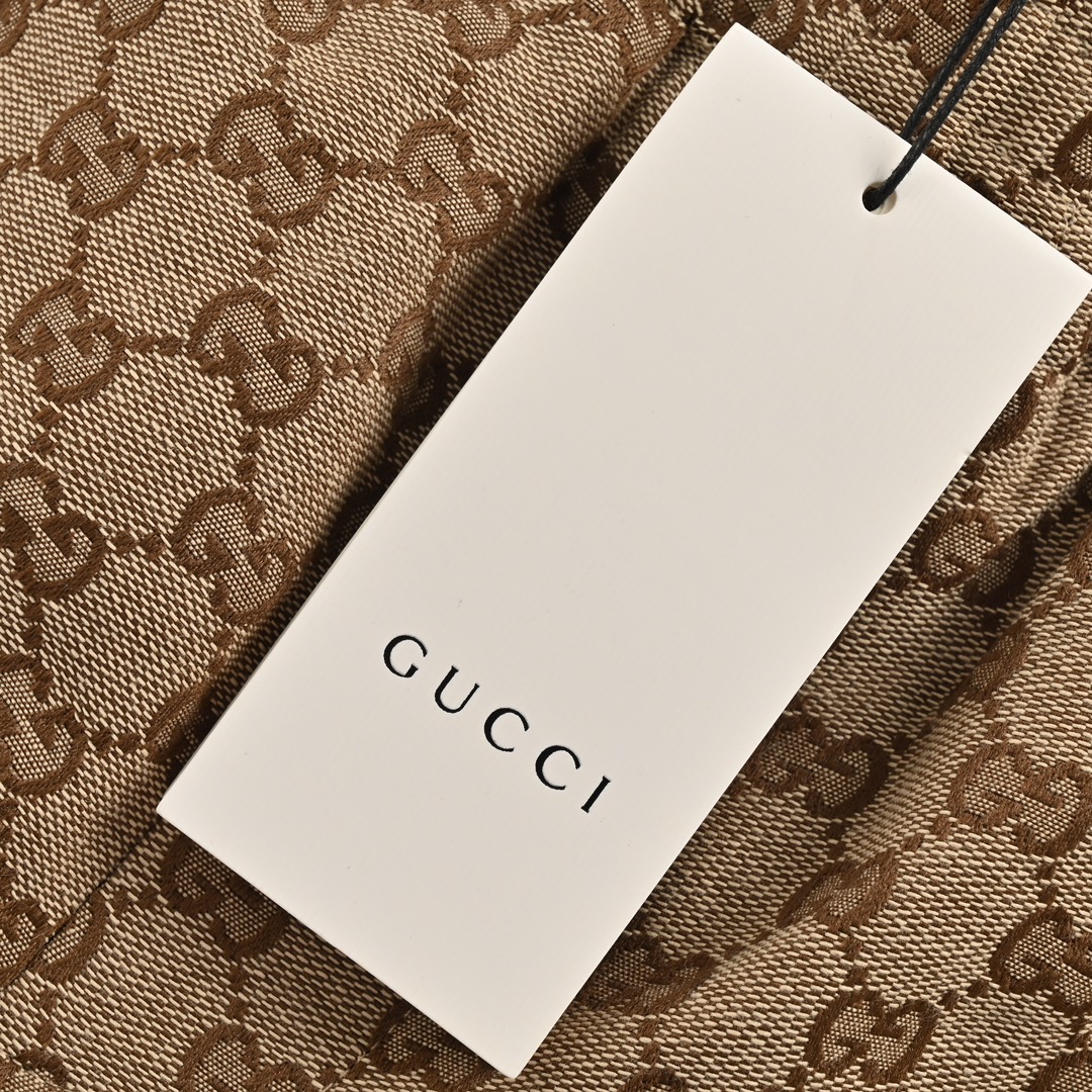 Gucci 24ss Double G printed jacquard canvas shorts