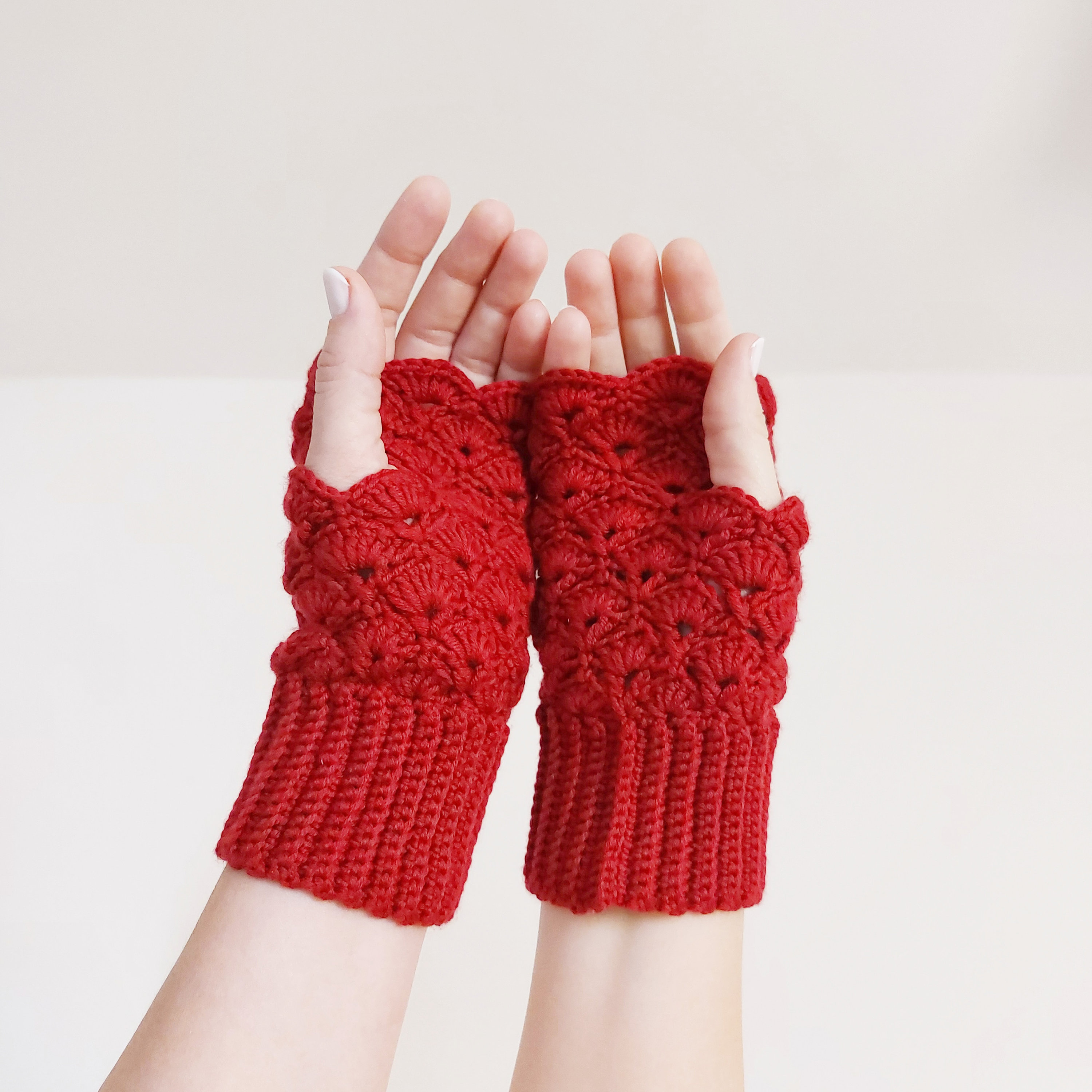 🎄CHRISTMAS ON SALE🔥Hand Knitted Premium Wool Cozy Fingerless Gloves