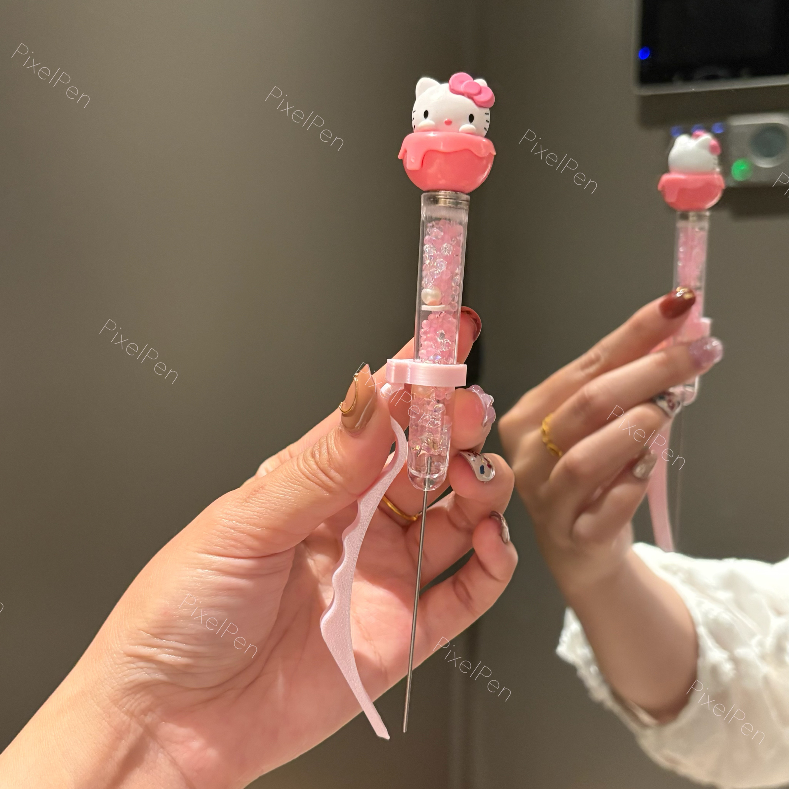 PixelPen Magnetic Grip Piecing Bean Pen Tool 2.6mm for small beans | kitty series