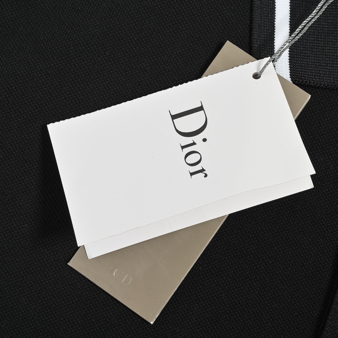 Dior 22ss embroidered bee Polo short sleeve
