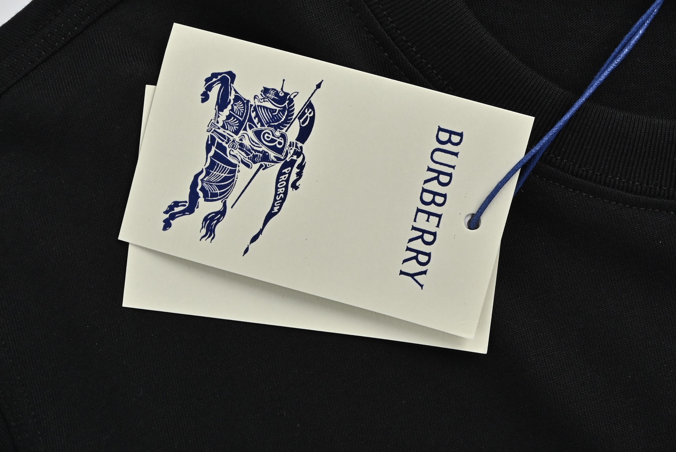 Burberry Oak Leaf Shield Logo Embroidered Short Sleeve