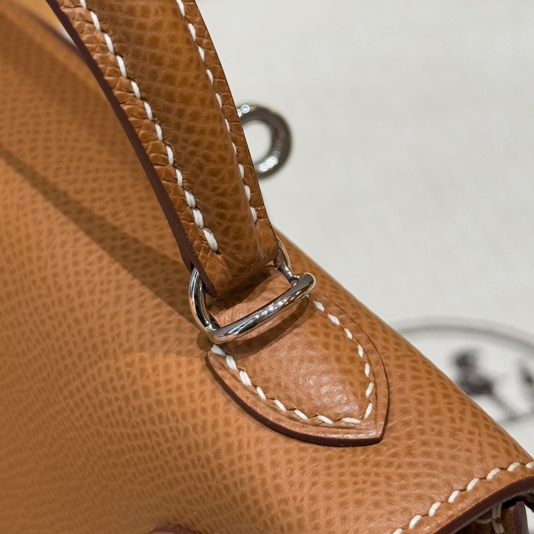 Hermes mini kelly 37Gold handbag (handmade to order)