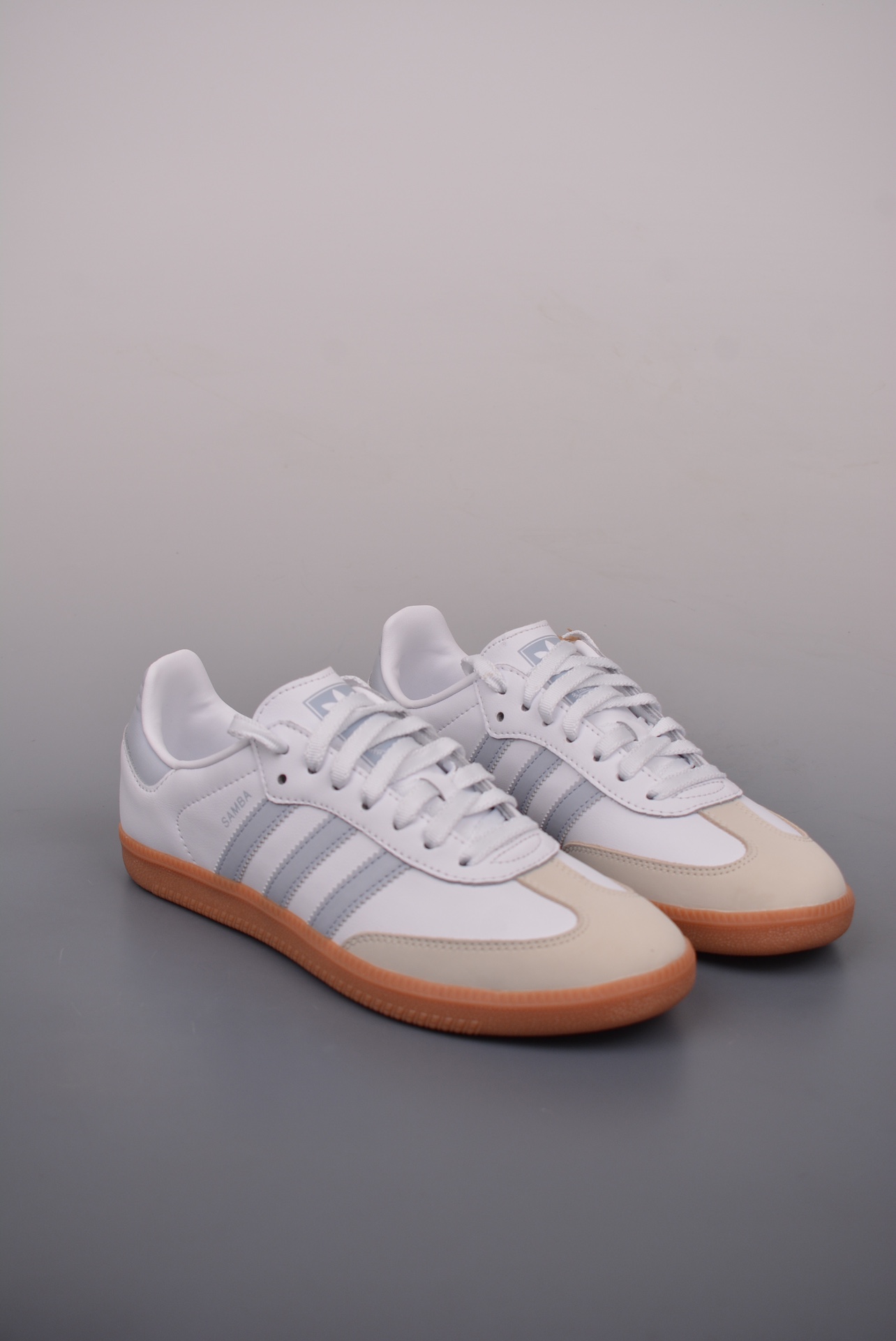 Adidas Originals Samba O Grey White Light Blue IE0877