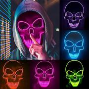 Skull Head Led Mask Halloween