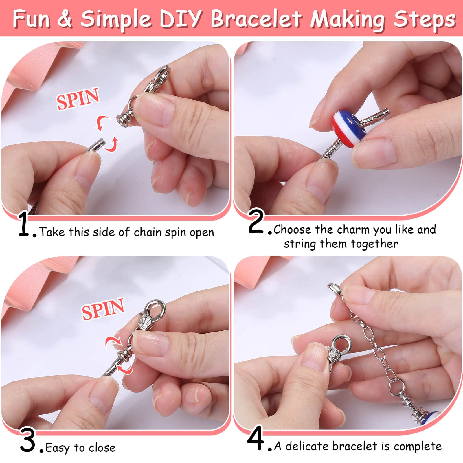 🔥Last Day Promotions-[SAVE 50% OFF]-DIY Crystal Bracelet Set--BUY 2 GET 10% OFF & FREE SHIPPING NOW