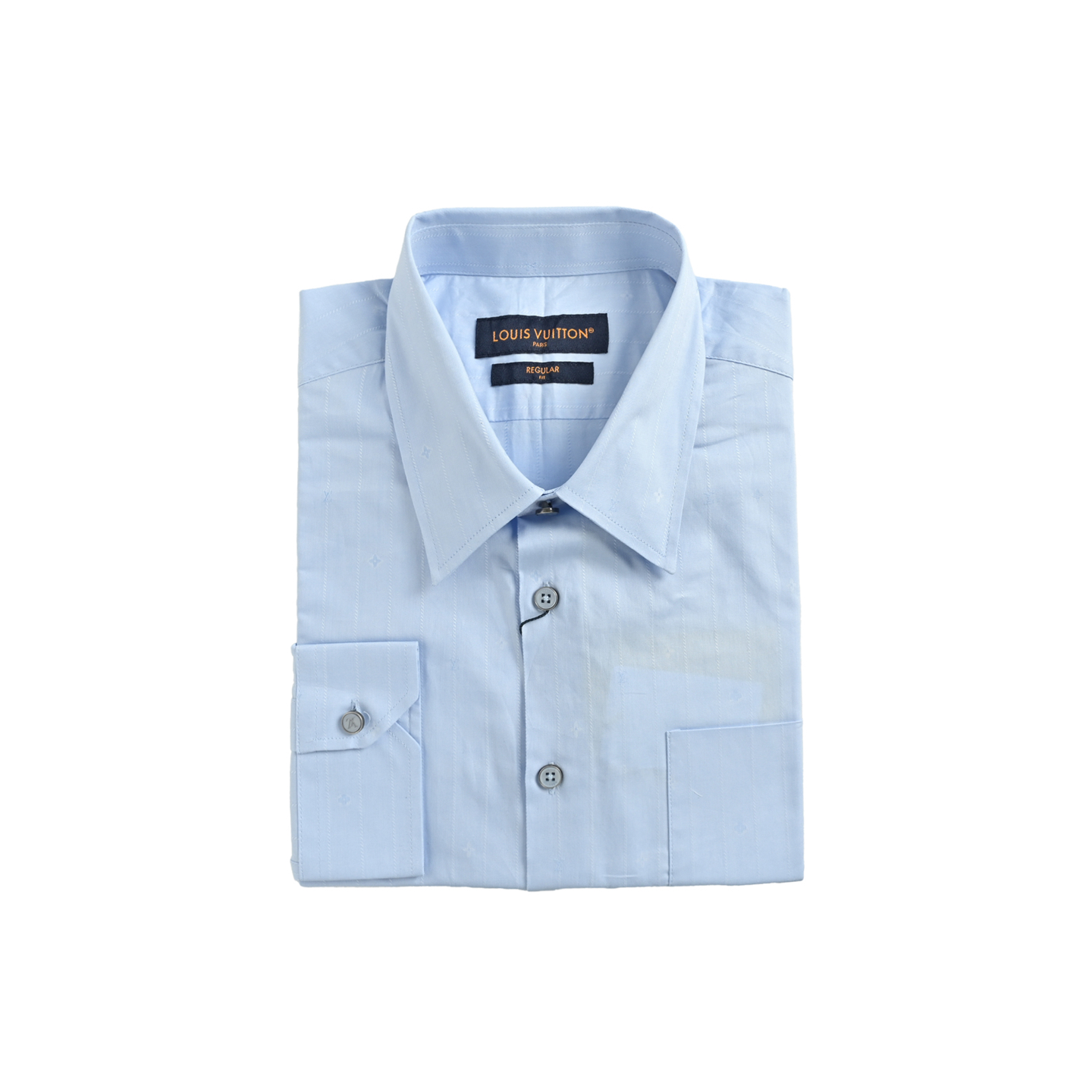 Louis Vuitton 25ss pinstripe jacquard shirt