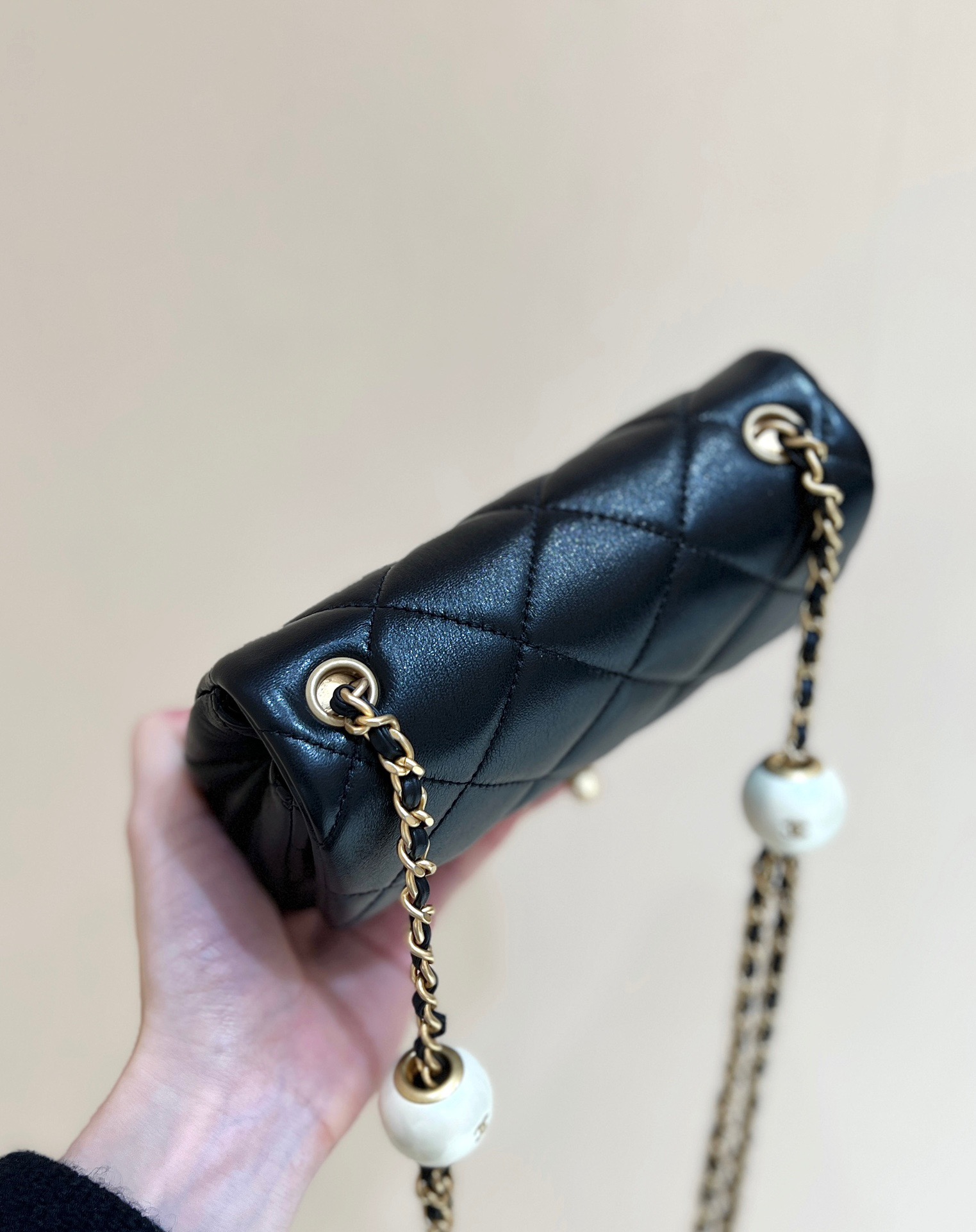 Chanel 24S Spring/Summer Collection Pearl Chain Bag AS4868