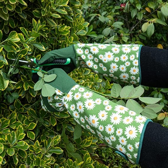 Long Sleeve Women's Gardening Protective Gloves