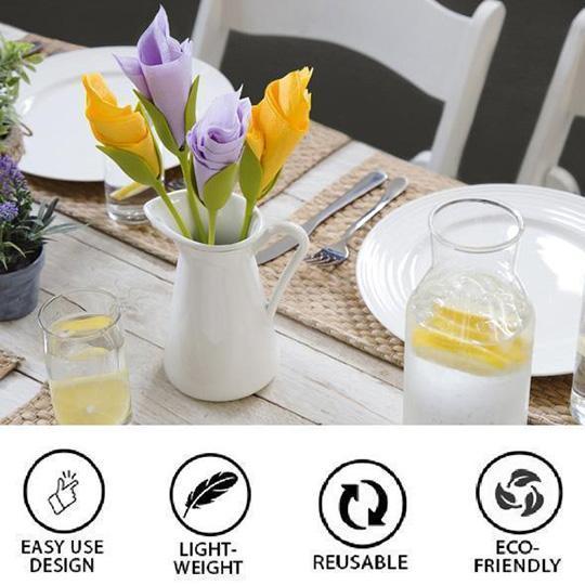 On Sale🔥Set of 4 pcs Bloom Napkin Folder