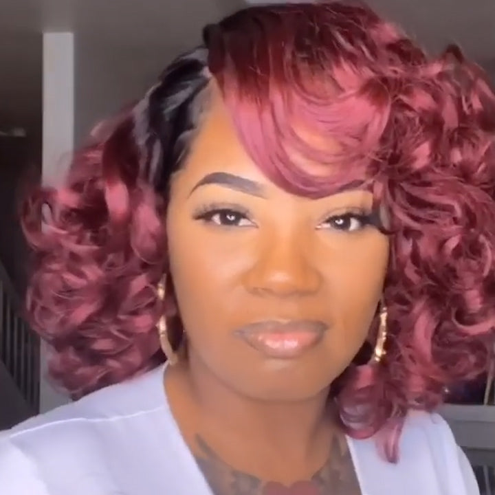 New most natural curly beginner wig
