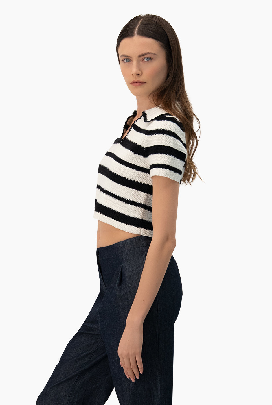 Polo Crop Crochet