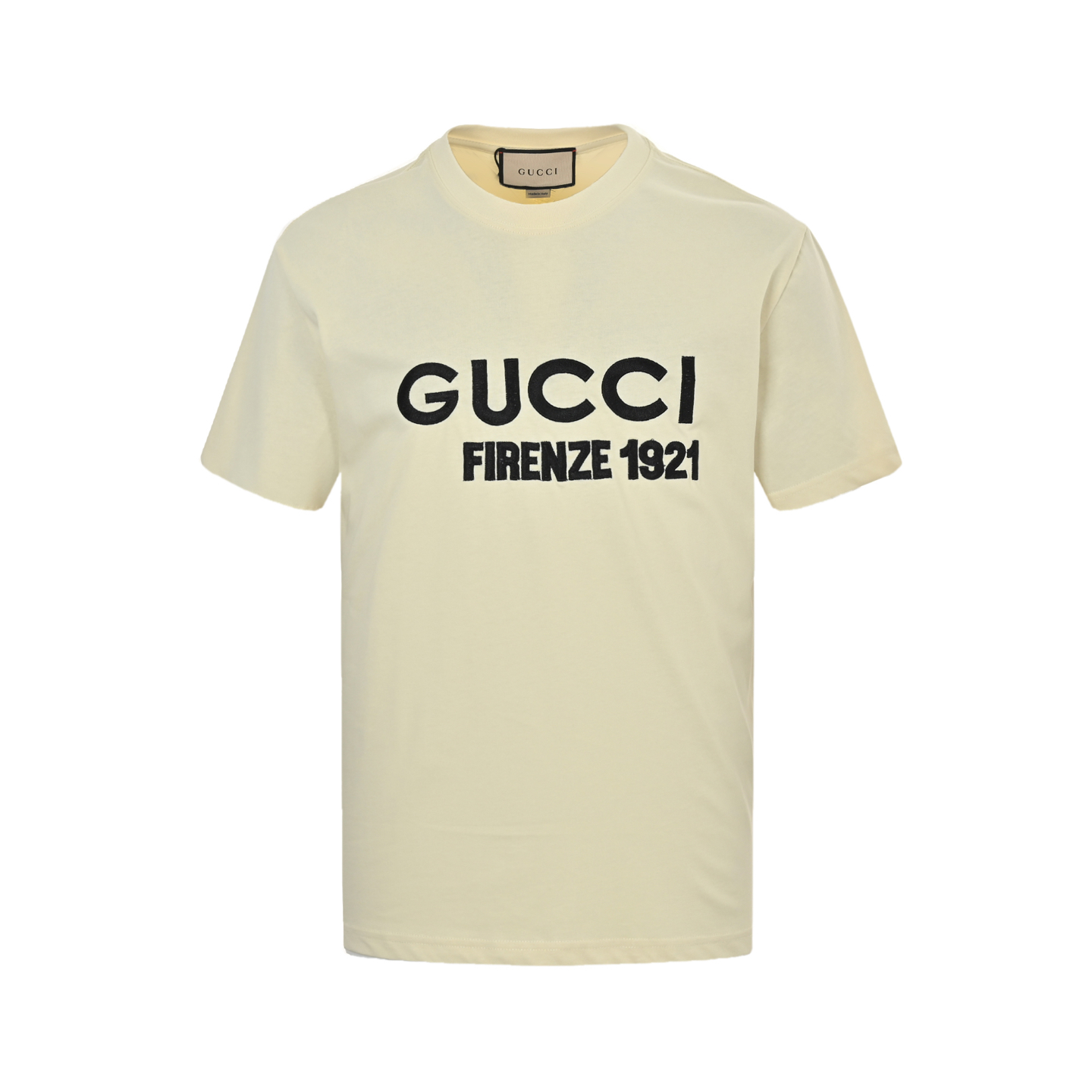 Gucci Letter Embroidered Short Sleeve