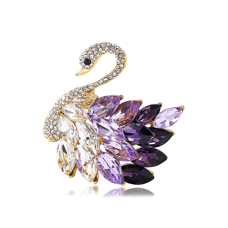 🎄🎅 Early Christmas Sale 80% OFF - Elegant Vintage Crystal Swan Brooch 🔥 Buy 3 items and save 10% off & Free Shipping