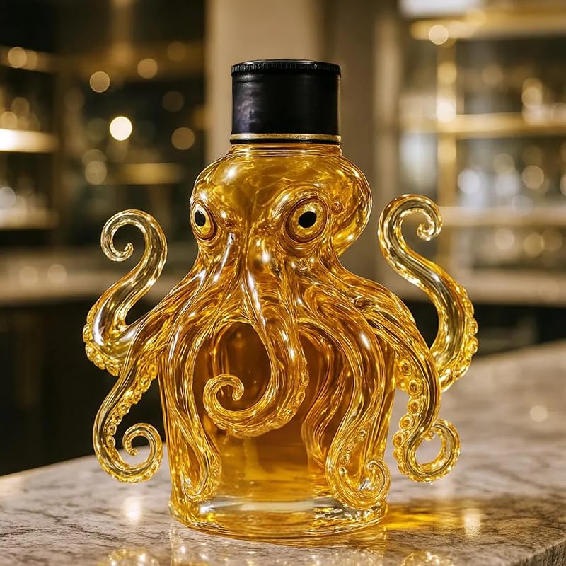 Kraken Collector’s Edition Whiskey Decanter of the Deep-Sea King