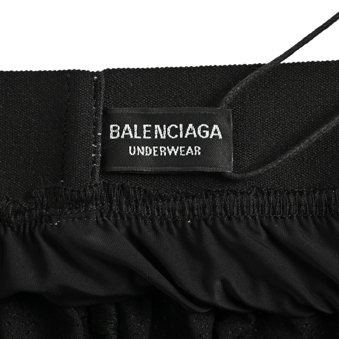 Balenciaga 25ss double waist mesh shorts